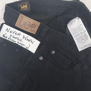 Lee black bootcut jeans STRETCH Waist 30 size 8 Women Western Rodeo FESTIVAL